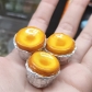 1pc Egg Tart Artisan Clay Food Keycaps ESC MX for Mechanical Gaming Keyboard